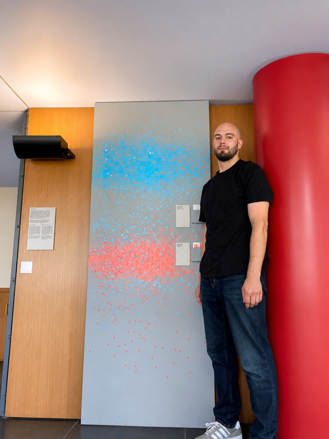 Daniel Feller at Le Corbusier House, Zurich